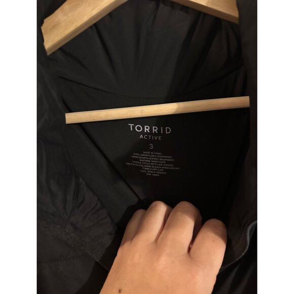 NWT Torrid Plus Size Matte Stretch Puffer Active Vest - Picture 11 of 11